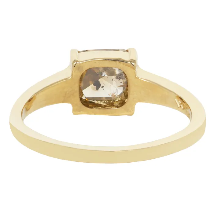 Speckled Champagne Diamond Ring Lauren Wolf Jewelry Rings