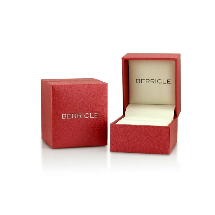 Rings BERRICLE Cluster CZ Band in Sterling Silver