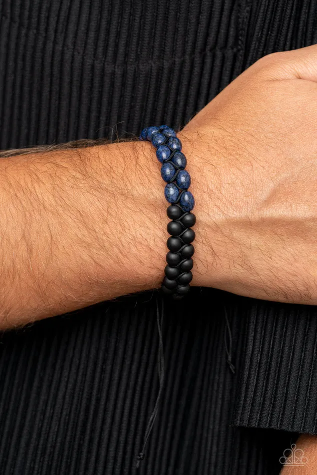 All Eyes On U Jewelry Paparazzi Accessories Bracelets Just Play Cool Blue Paparazzi Bracelet