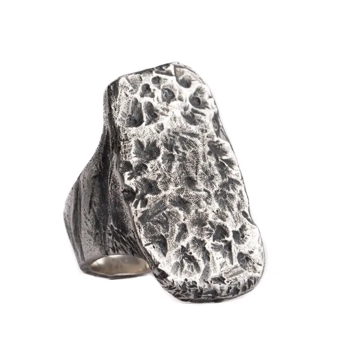 ANCIENT STONE RING 925 STERLING SILVER JewelryLab Rings