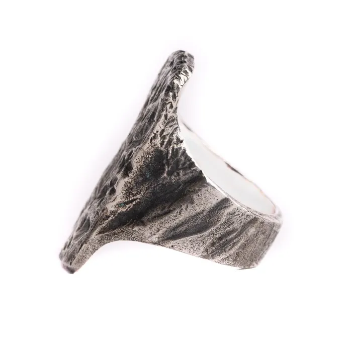 ANCIENT STONE RING 925 STERLING SILVER JewelryLab Rings