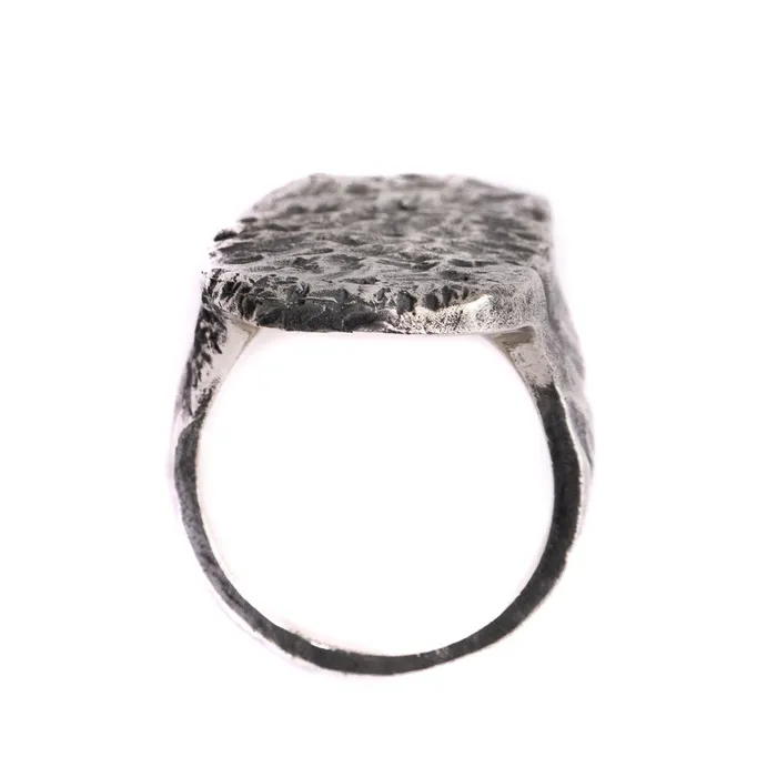 ANCIENT STONE RING 925 STERLING SILVER JewelryLab Rings