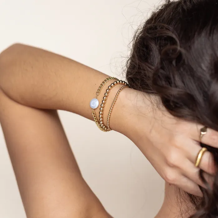 Bracelets Erin 5mm Ball Bracelet Suetables