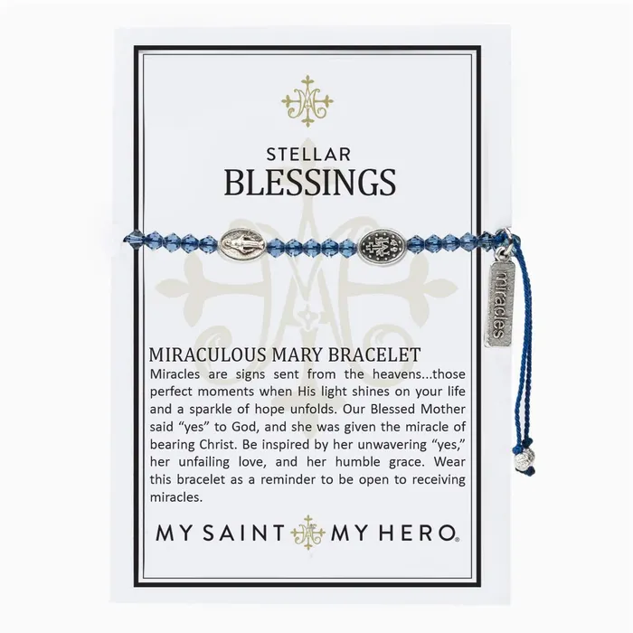 Bracelets My Saint My Hero Stellar Blessings Miraculous Mary Bracelet