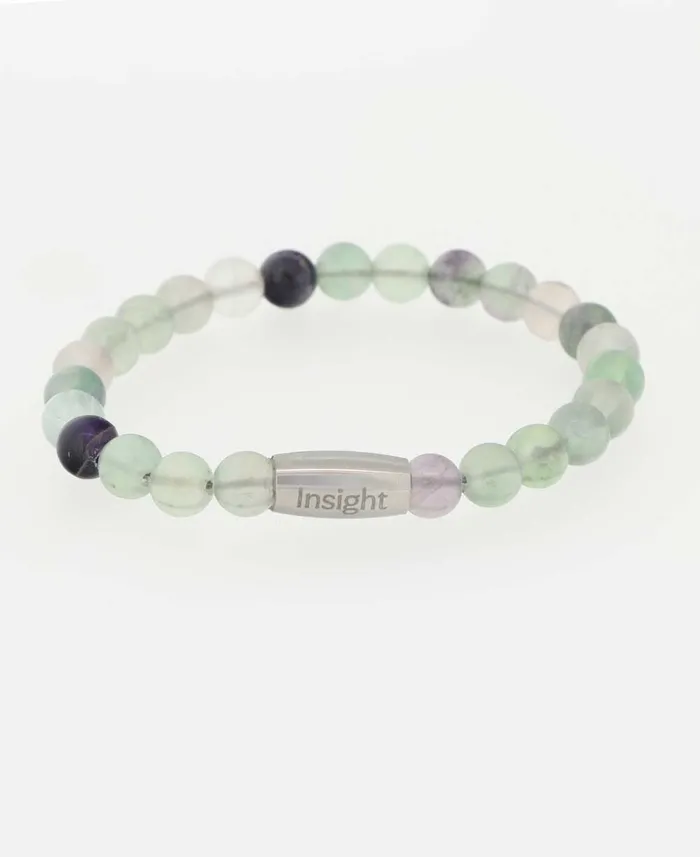 Buddha Groove Bracelets Insight Fluorite Gemstone Bracelet