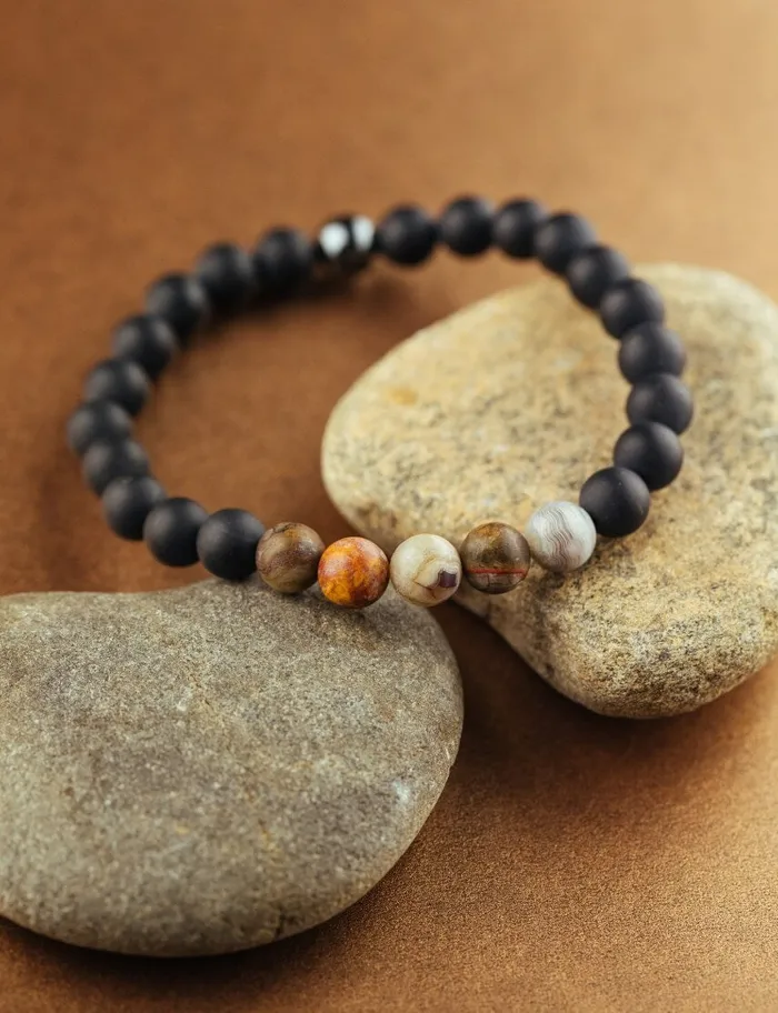 Laguna Agate Mens Bracelet for Steady SoulKu Bracelets
