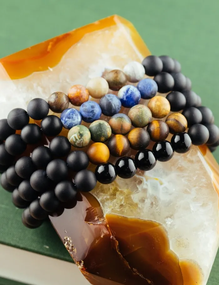 Laguna Agate Mens Bracelet for Steady SoulKu Bracelets