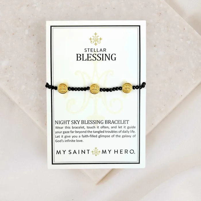 My Saint My Hero Stellar Blessings Night Sky Bracelet Bracelets