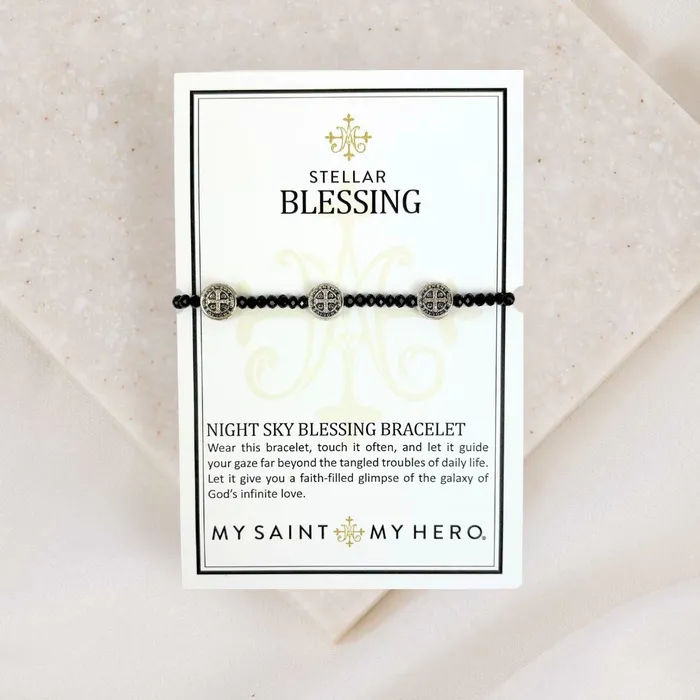 My Saint My Hero Stellar Blessings Night Sky Bracelet Bracelets