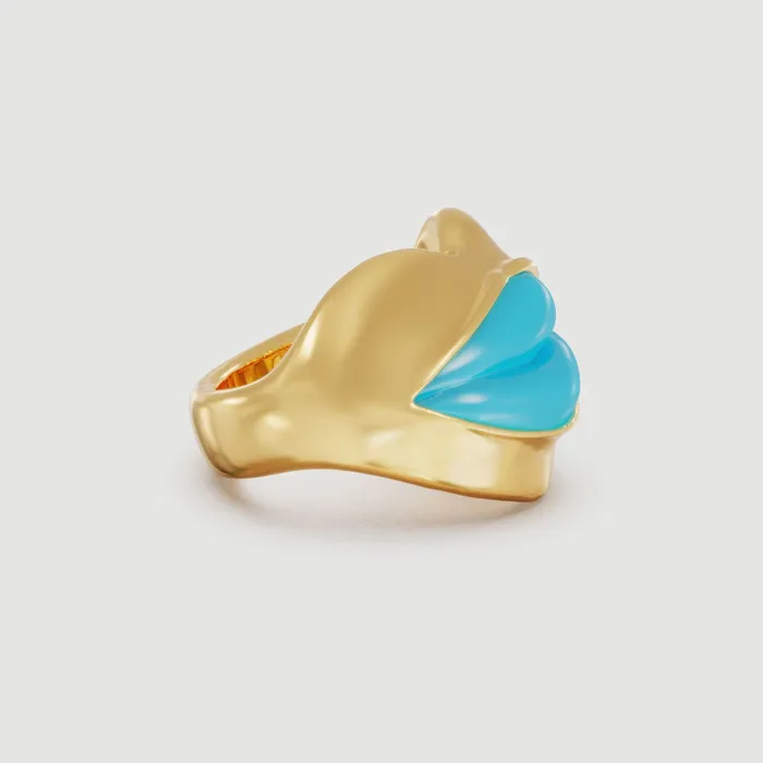 Naimah Rings Love Lips Rouge Ring