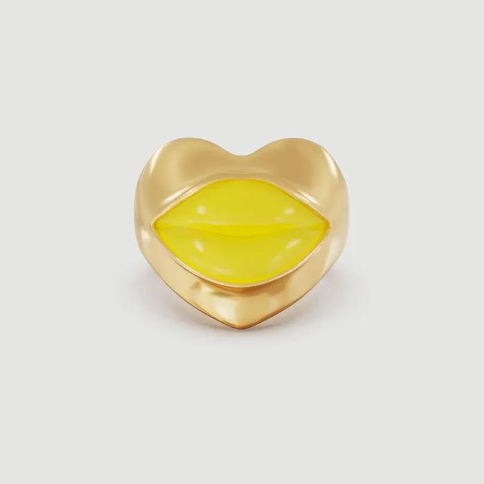 Naimah Rings Love Lips Rouge Ring