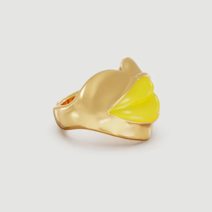 Naimah Rings Love Lips Rouge Ring