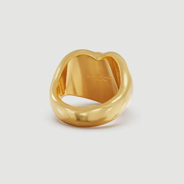 Naimah Rings Love Lips Rouge Ring
