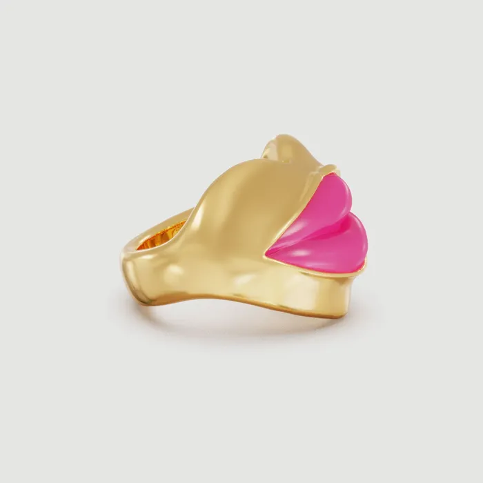 Naimah Rings Love Lips Rouge Ring