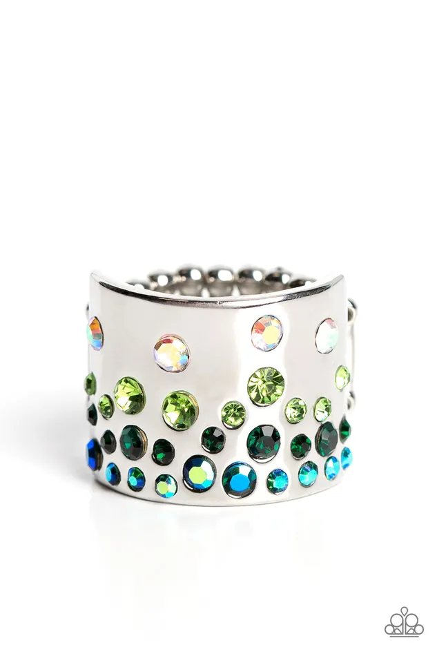 Rings All Eyes On U Jewelry Paparazzi Accessories Sizzling Sultry Green Paparazzi Ring Rings All Eyes On U Jewelry Paparazzi Accessories Sizzling Sultry Green Paparazzi Ring