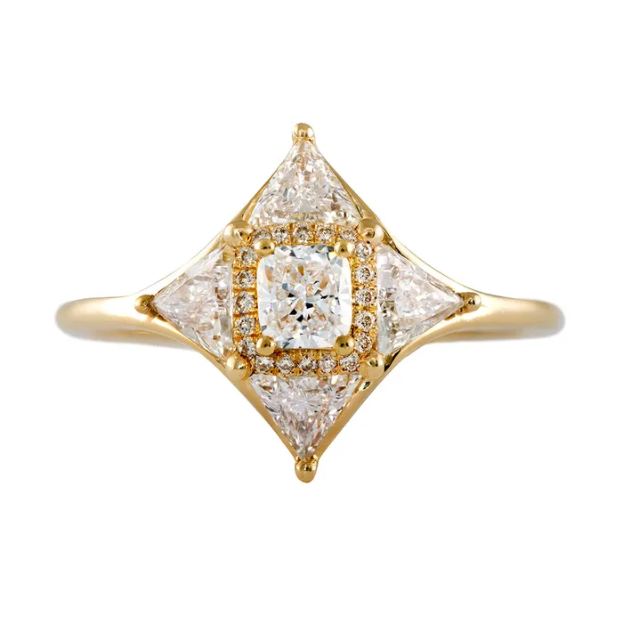 Rings Diamond Star Ring ARTEMER