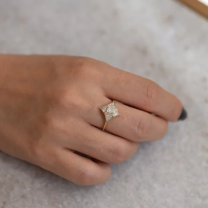 Rings Diamond Star Ring ARTEMER